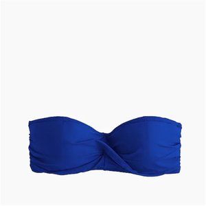 J. crew twist-bandeau underwire bikini top - 34 D